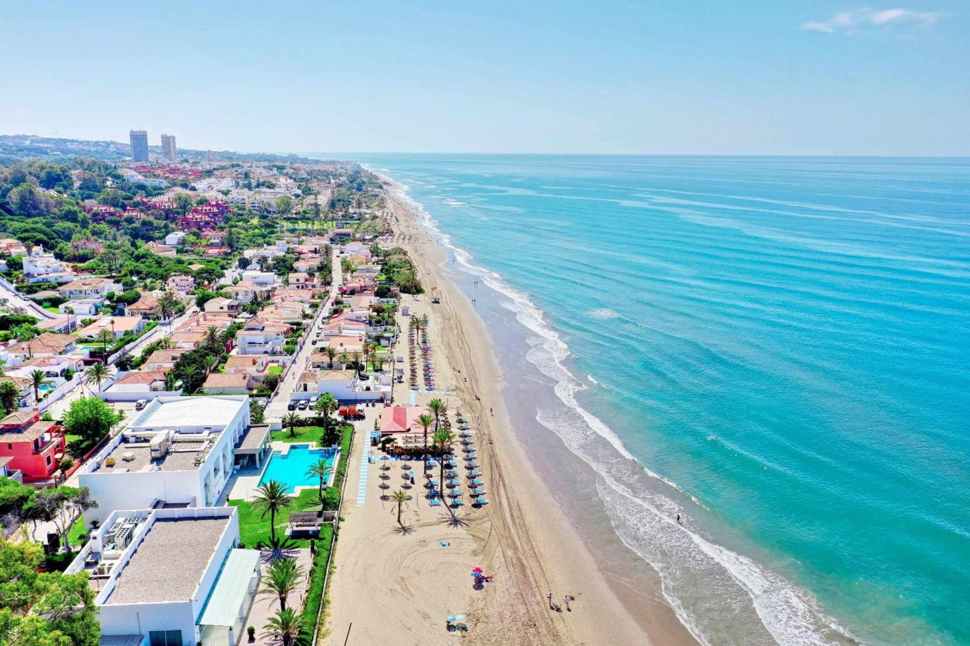 1104 First Line Beach Apartment Golden Beach Pool Marbella Exteriör bild